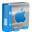 Blue Mac HD Icon 32x32 png